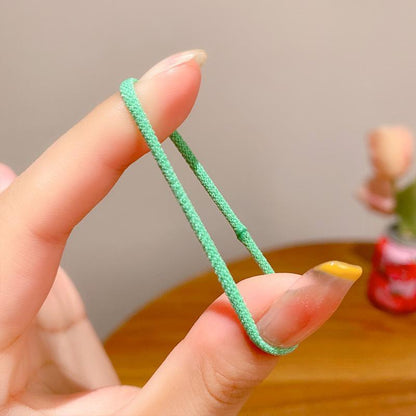 300 Pcs/bag Children's Rubber Band Hair Tie