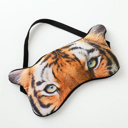 Animal Print Pattern Eye Patch Sleeping Eyeshade