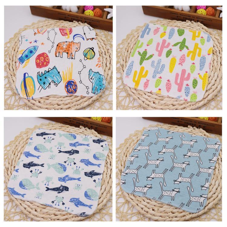 5pcs/bag Small Square Towel | Newborn Baby Handkerchief