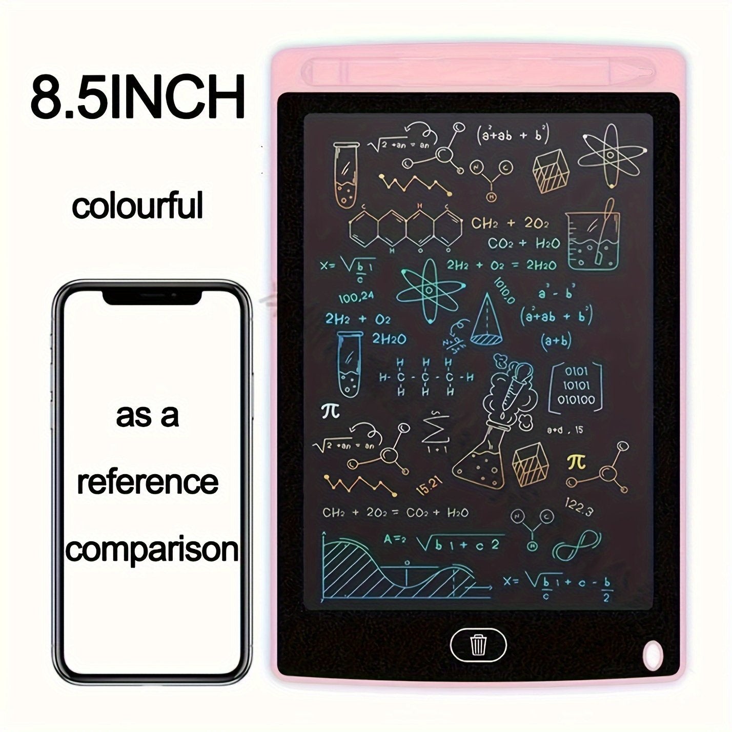 8.5inch/21.6cm LCD Writing Drawing Tablet For Kids Unlock Your Creative Potential Educational Birthday Gift For Kids, Christmas And Halloween Gift Easter Gift