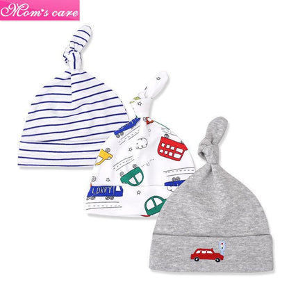 3pcs/set Baby Hat Newborn Baby's Cap