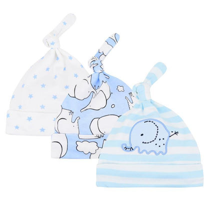 3pcs/set Baby Hat Newborn Baby's Cap