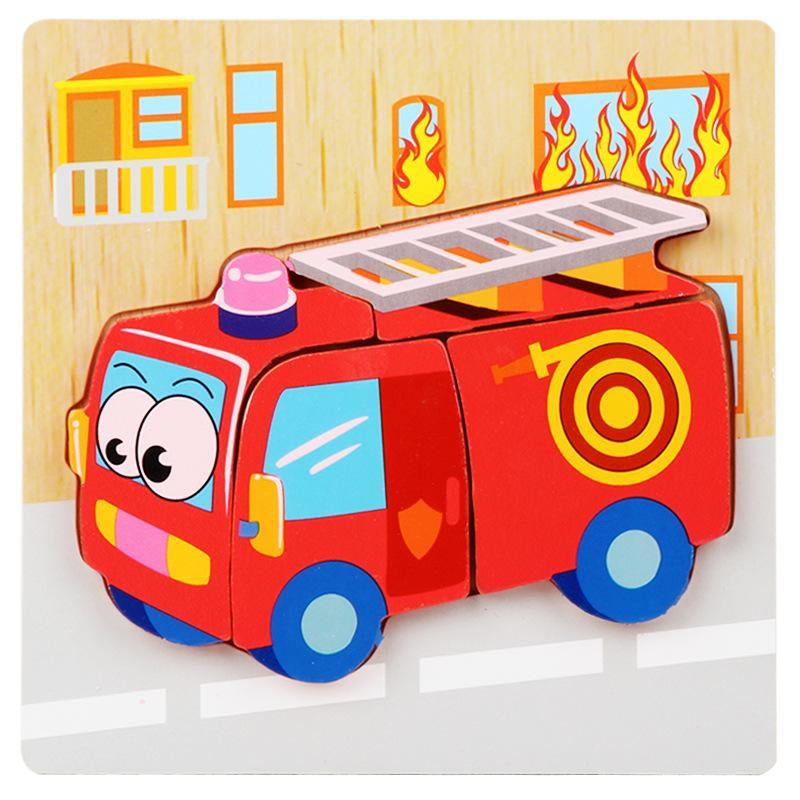 Wooden 3D Puzzle Children's Educational Toy