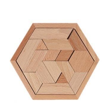 Wooden Special-shaped Building Blocks Wooden Toys