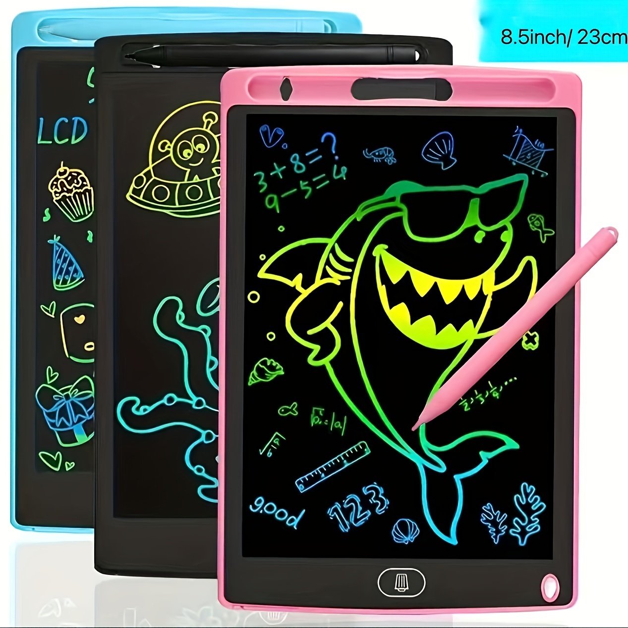 8.5inch/21.6cm LCD Writing Drawing Tablet For Kids