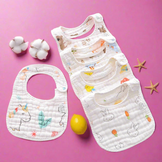 5PCS Manufacturer wholesale baby mouth water towel