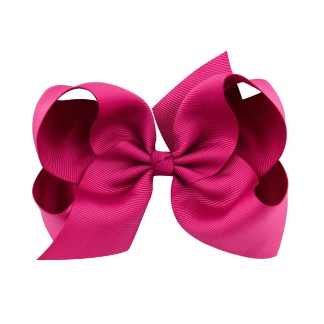 6 Inch Ribbon Hair Bows