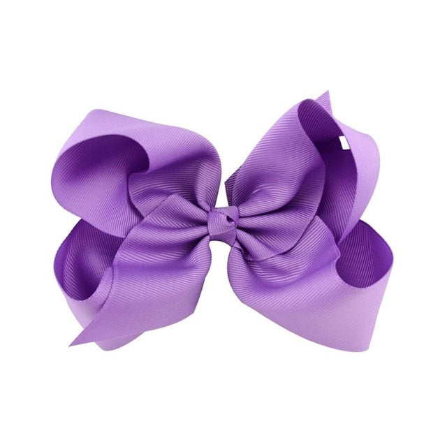 6 Inch Ribbon Hair Bows