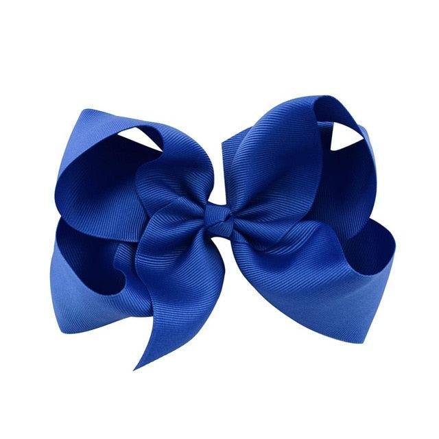 6 Inch Ribbon Hair Bows