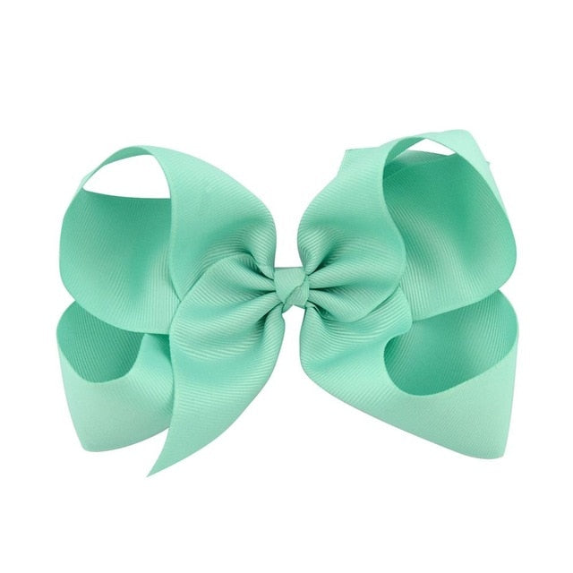 6 Inch Ribbon Hair Bows