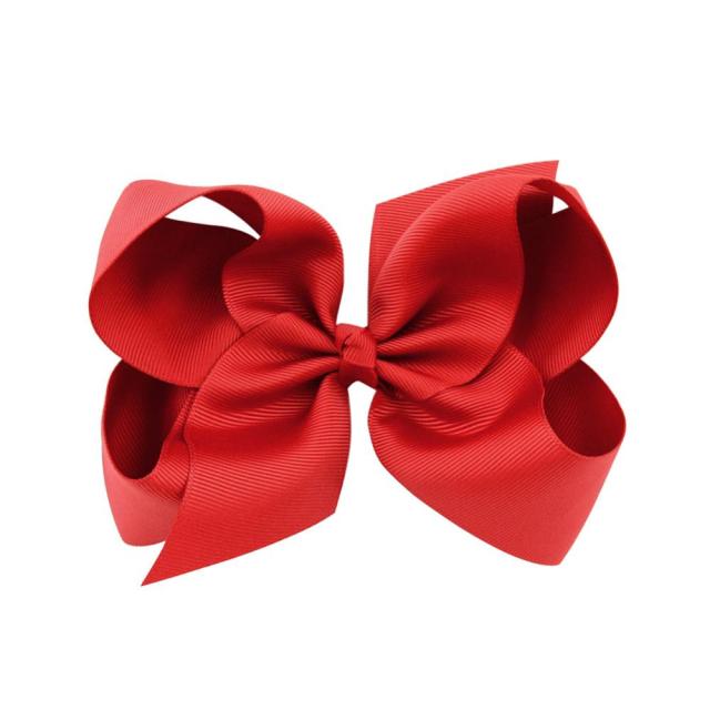 6 Inch Ribbon Hair Bows