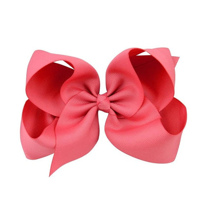 6 Inch Ribbon Hair Bows