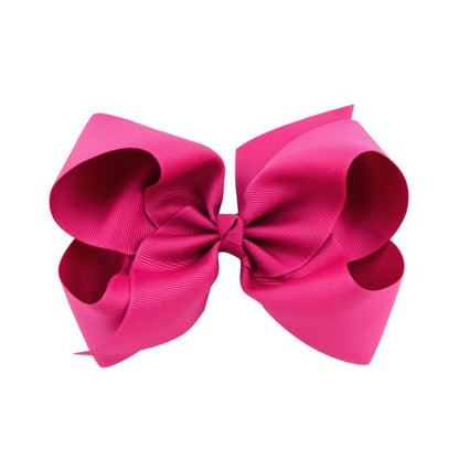 6 Inch Ribbon Hair Bows