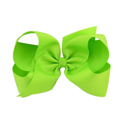 6 Inch Ribbon Hair Bows