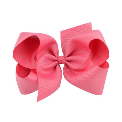 6 Inch Ribbon Hair Bows