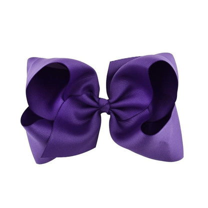 6 Inch Ribbon Hair Bows