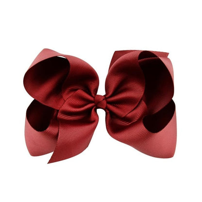 6 Inch Ribbon Hair Bows