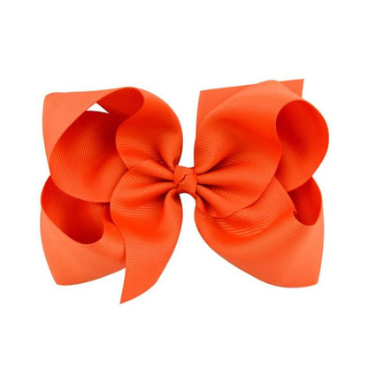 6 Inch Ribbon Hair Bows