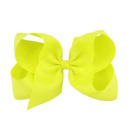 6 Inch Ribbon Hair Bows