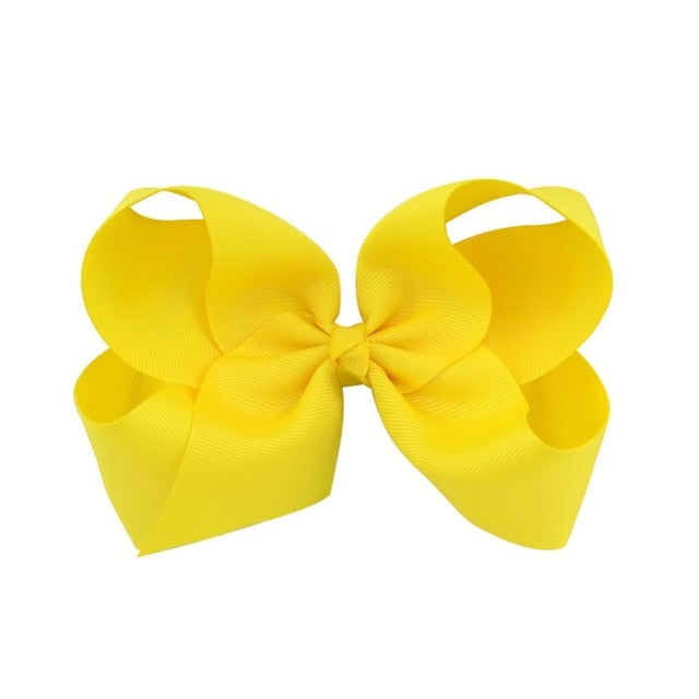 6 Inch Ribbon Hair Bows