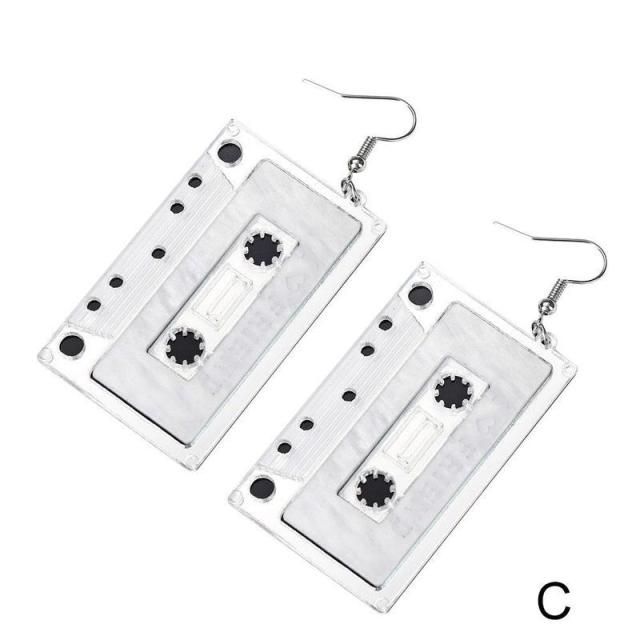 80s Cassette Tape Earrings