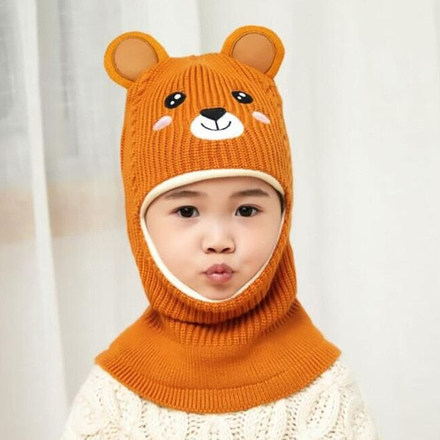 Animal Boy Girl Beanie