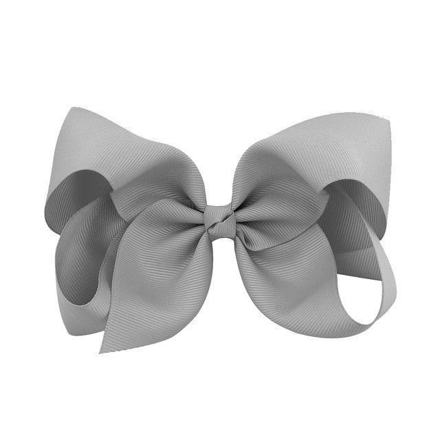 6 Inch Ribbon Hair Bows