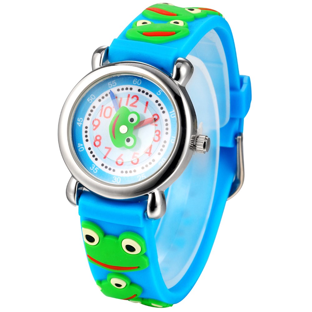 30M Waterproof Boy's Educational Jovial Frog Watch