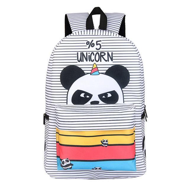 5% Unicorn Panda Backpack