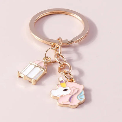 Aesthetic Unicorn Keychains