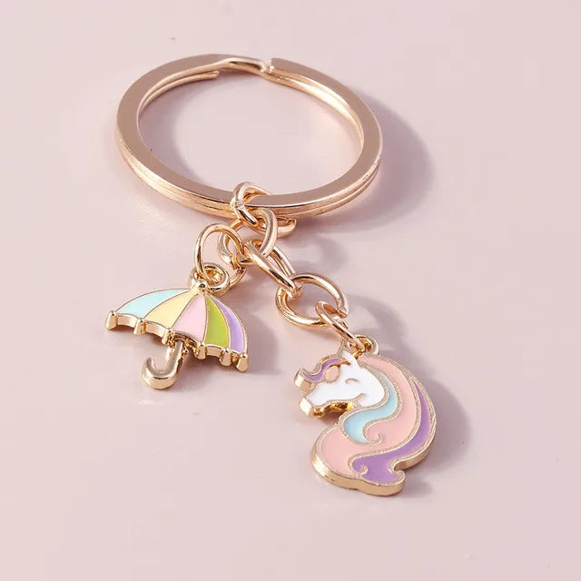 Aesthetic Unicorn Keychains