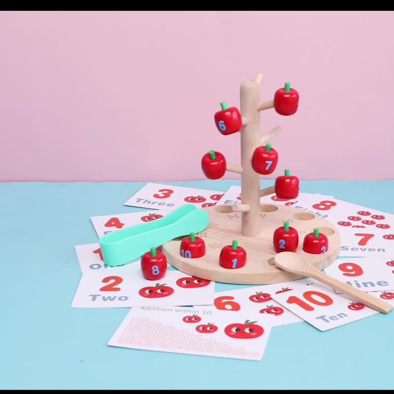 Wooden Tree Math Toys